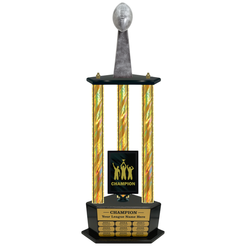 Premium Custom Perpetual Football Trophy - Type 3P003/P38B Series 2RF147