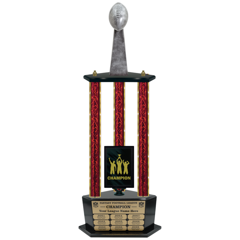 Premium Custom Perpetual Football Trophy - Type 3P003/P38B Series 2RF147