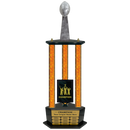 Premium Custom Perpetual Football Trophy - Type 3P003/P38B Series 2RF147