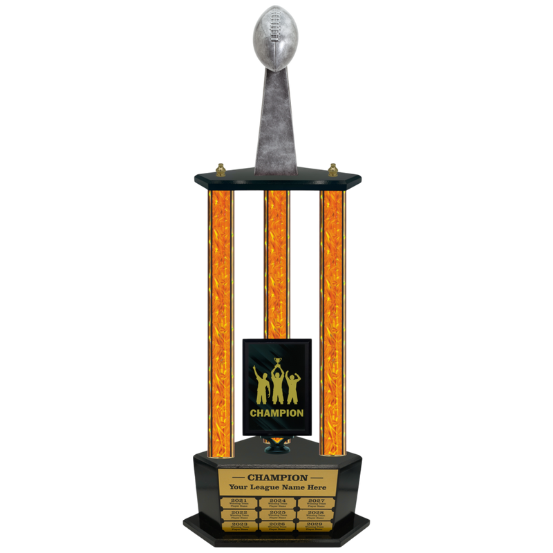 Premium Custom Perpetual Football Trophy - Type 3P003/P38B Series 2RF147