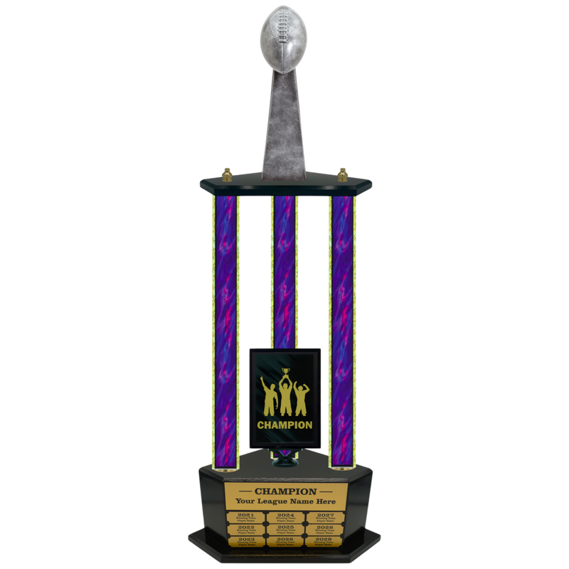 Premium Custom Perpetual Football Trophy - Type 3P003/P38B Series 2RF147