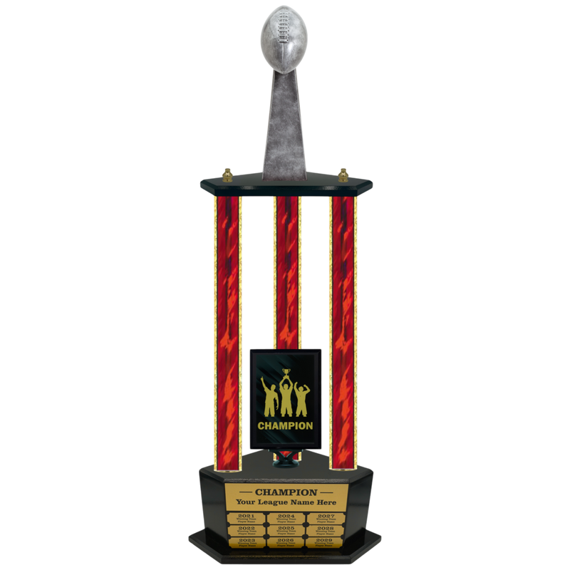 Premium Custom Perpetual Football Trophy - Type 3P003/P38B Series 2RF147