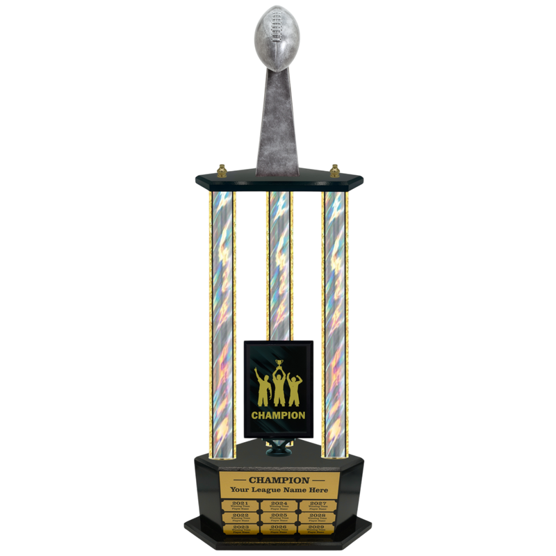 Premium Custom Perpetual Football Trophy - Type 3P003/P38B Series 2RF147