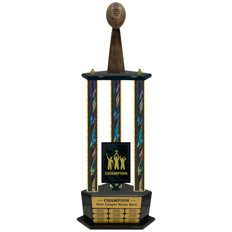 Premium Custom Perpetual Football Trophy - Type 3P003/P38B Series 2RF143