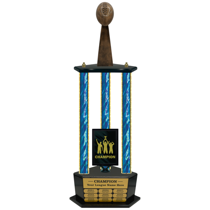 Premium Custom Perpetual Football Trophy - Type 3P003/P38B Series 2RF143