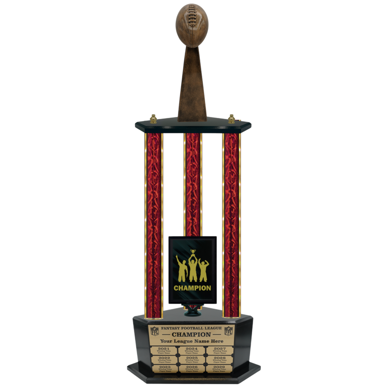 Premium Custom Perpetual Football Trophy - Type 3P003/P38B Series 2RF143