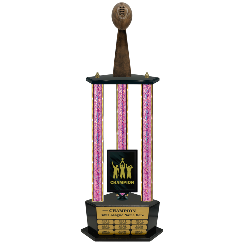 Premium Custom Perpetual Football Trophy - Type 3P003/P38B Series 2RF143