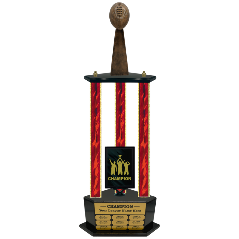 Premium Custom Perpetual Football Trophy - Type 3P003/P38B Series 2RF143