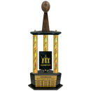 Premium Custom Perpetual Football Trophy - Type 3P003/P38B Series 2RF143