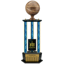 Premium Custom Perpetual Basketball Trophy - Type 3P003/P38B Series 2RFA2812