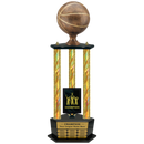 Premium Custom Perpetual Basketball Trophy - Type 3P003/P38B Series 2RFA2812