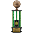 Premium Custom Perpetual Basketball Trophy - Type 3P003/P38B Series 2RFA2812