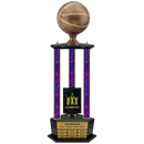 Premium Custom Perpetual Basketball Trophy - Type 3P003/P38B Series 2RFA2812