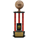 Premium Custom Perpetual Basketball Trophy - Type 3P003/P38B Series 2RFA2812