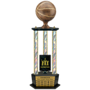 Premium Custom Perpetual Basketball Trophy - Type 3P003/P38B Series 2RFA2812