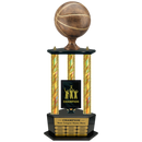 Premium Custom Perpetual Basketball Trophy - Type 3P003/P38B Series 2RFA2812