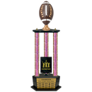 Premium Custom Perpetual Fantasy Football Trophy - Type 3P003/P38B Series 2RF2022