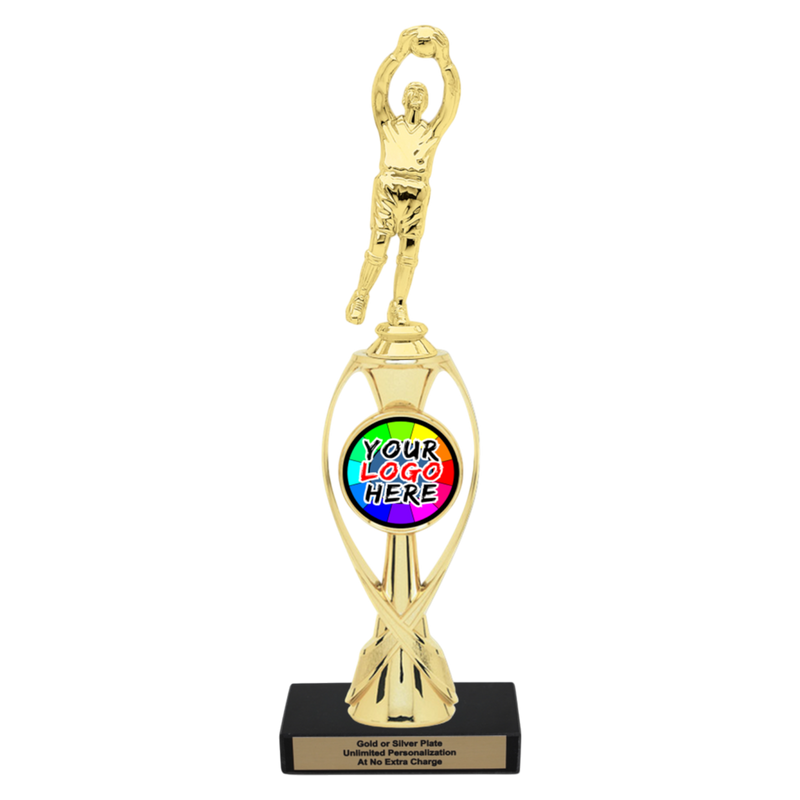 Custom Soccer Goalie Trophy - Type B Series 2F812/36013