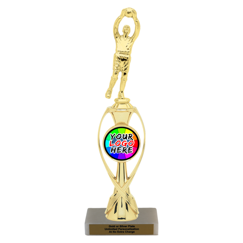 Custom Soccer Goalie Trophy - Type B Series 2F812/36013