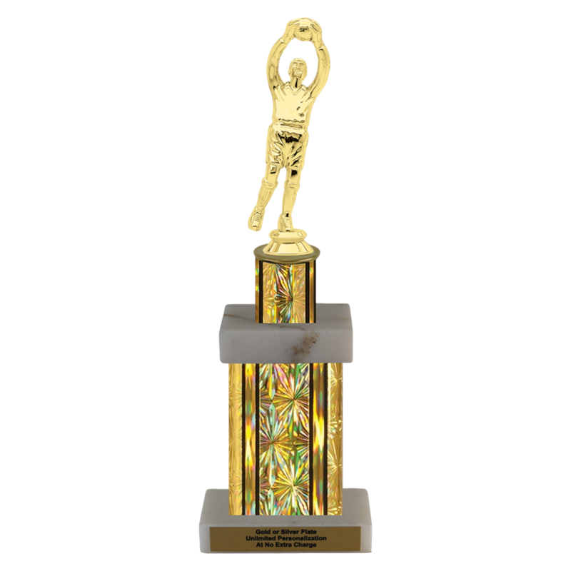 Custom Soccer Goalie Trophy - Type G Series 2F812
