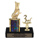 Custom Ice Skating Trophy - Type L Series 3130