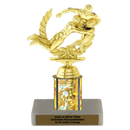 Custom Double Action Rugby Trophy - Type C Series 31455