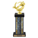 Custom Double Action Rugby Trophy - Type F Series 31455