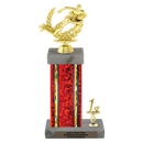 Custom Double Action Rugby Trophy - Type N Series 31455