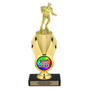 Custom Rugby Runner Trophy - Type B Series 3413/342655