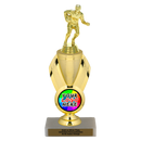 Custom Rugby Runner Trophy - Type B Series 3413/342655