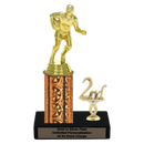 Custom Rugby Runner Trophy - Type L Series 3413