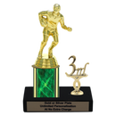 Custom Rugby Runner Trophy - Type L Series 3413