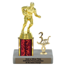Custom Rugby Runner Trophy - Type L Series 3413