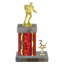 Custom Rugby Runner Trophy - Type N Series 3413