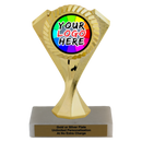 Custom Diamond Victory Customizable Insert Trophy - Type A Series 35455