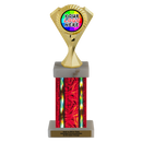 Custom Diamond Victory Customizable Insert Trophy - Type F Series 35455