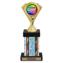Custom Diamond Victory Customizable Insert Trophy - Type F Series 35455