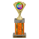 Custom Diamond Victory Customizable Insert Trophy - Type F Series 35455