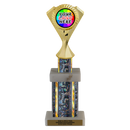 Custom Diamond Victory Customizable Insert Trophy - Type G Series 35455