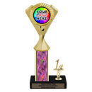 Custom Diamond Victory Customizable Insert Trophy - Type L Series 35455