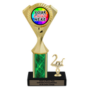 Custom Diamond Victory Customizable Insert Trophy - Type L Series 35455