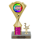 Custom Diamond Victory Customizable Insert Trophy - Type L Series 35455