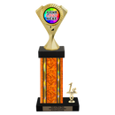Custom Diamond Victory Customizable Insert Trophy - Type N Series 35455