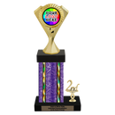 Custom Diamond Victory Customizable Insert Trophy - Type N Series 35455