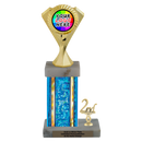 Custom Diamond Victory Customizable Insert Trophy - Type N Series 35455