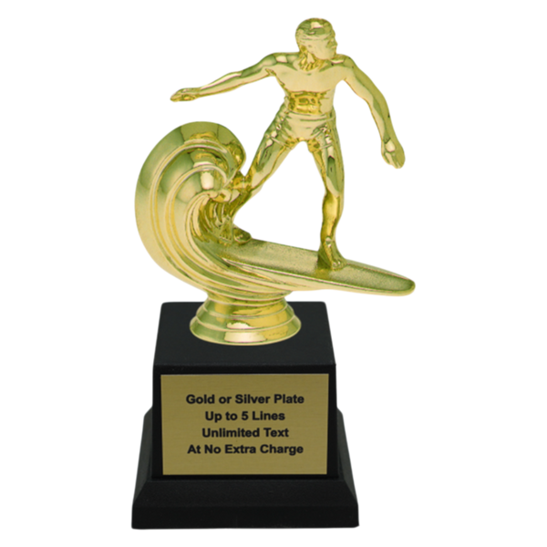 Custom Surfing Trophy - Type A1 Series 3619
