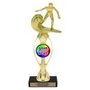 Custom Surfing Trophy - Type B Series 3619/36013