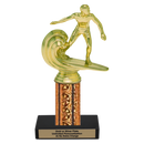 Custom Surfing Trophy - Type C Series 3619
