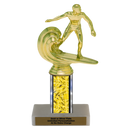 Custom Surfing Trophy - Type C Series 3619
