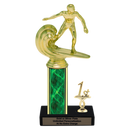 Custom Surfing Trophy - Type L Series 3619